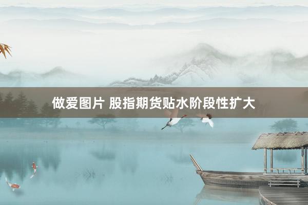 做爱图片 股指期货贴水阶段性扩大